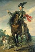 Peter Paul Rubens Equestrian portrait of king Sigismund III Vasa Germany oil painting artist